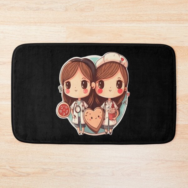 Item preview, Girls Women Nurses Valentine Hearts Stethoscope designed and sold by laurateamart.