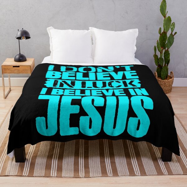 Item preview, I Don't Believe In Luck I Believe In Jesus designed and sold by plushism.