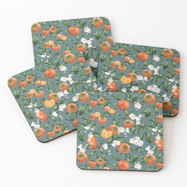 Item preview, Persimmon II - Dusty Blue designed and sold by Jami Watkins.