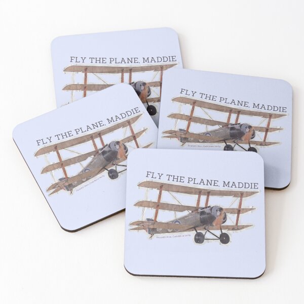 Item preview, Fly The Plane Maddie Quote designed and sold by musicalsandtea.