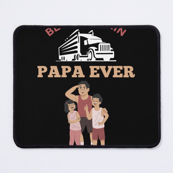 Item preview, Best Truckin Papa Ever designed and sold by zazluxe.