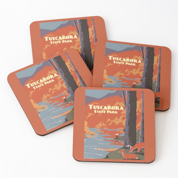 Item preview, Tuscarora State Park designed and sold by Broken Antler Designs .