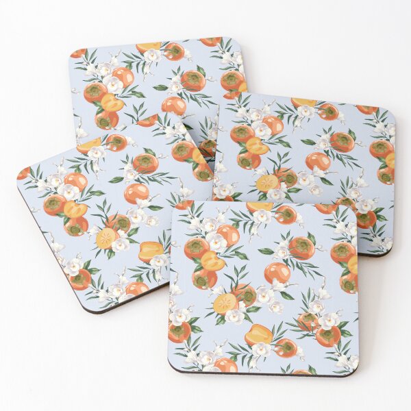 Item preview, Persimmon II - Lt Blue designed and sold by Jami Watkins.