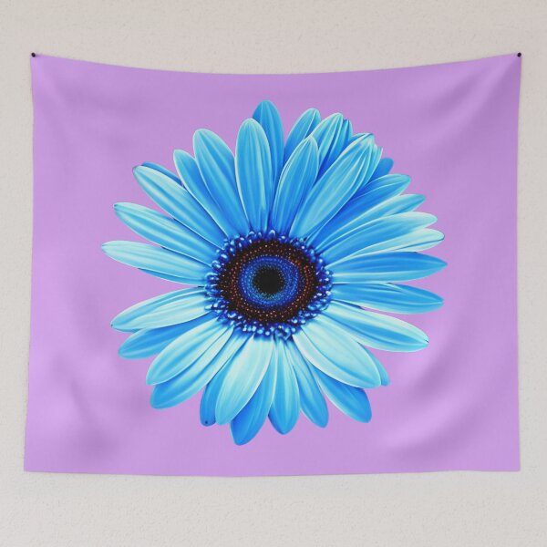 Item preview, Blue gerbera daisy designed and sold by gramizzia.