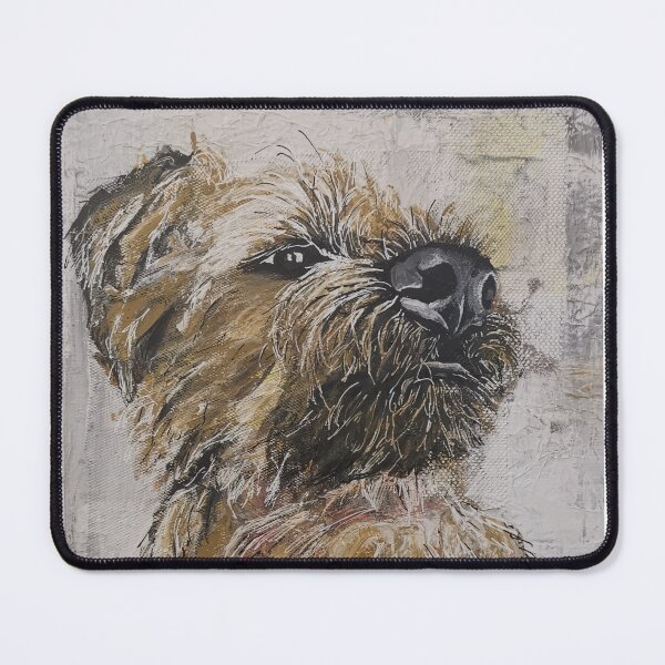 Item preview, Border Terrier portrait designed and sold by LisaMarson.