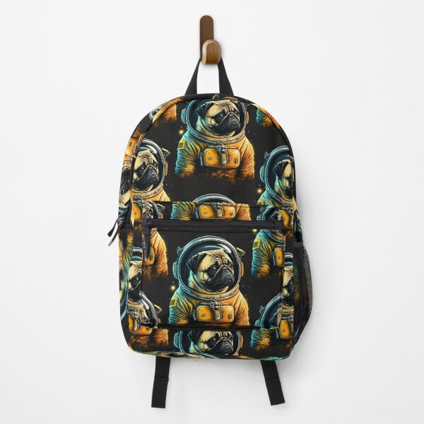 Item preview, A pug in a spacesuit flies into space designed and sold by Mykhailov.