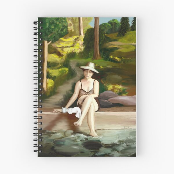 Item preview, Café junto al lago designed and sold by Debbie Youll.