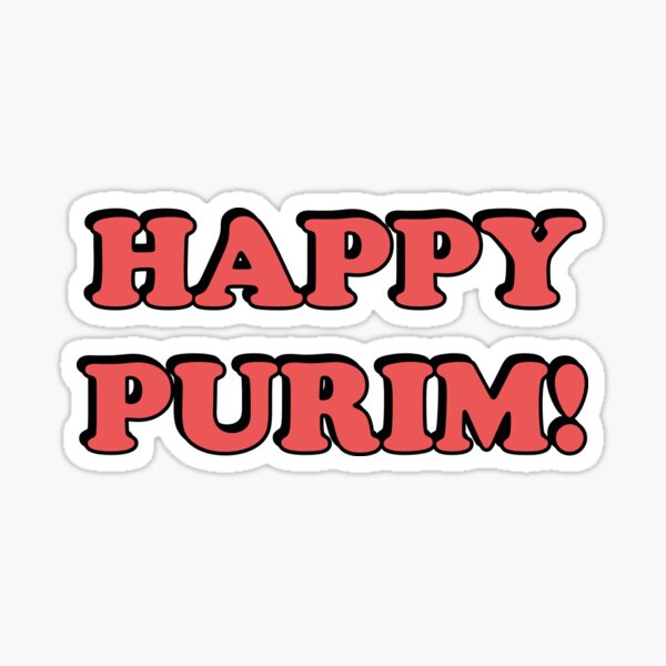 Item preview, HAPPY PURIM Jewish holiday designed and sold by Inspirationmotivation.