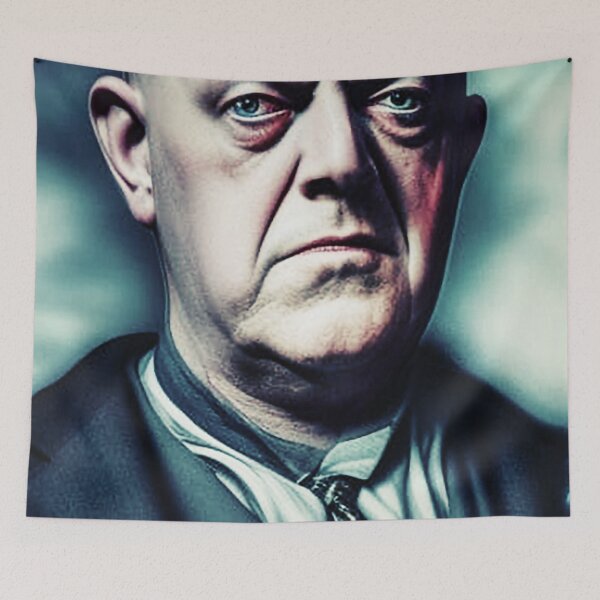 Item preview, Digital Art Portrait of Aleister Crowley The Great Beast of Thelema  designed and sold by Ataraxia  Apparel.