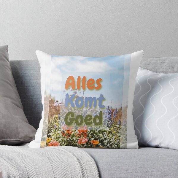 Item preview, Alles komt goed print designed and sold by SeasonsOfSijsje.