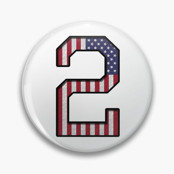Item preview, 2 - USA - Number - Sports - 3D Drop Shadow designed and sold by ALCHEMIST.