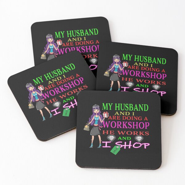 Item preview,  My Husband And I Are Doing A Workshop He Works I Shop designed and sold by david parry.