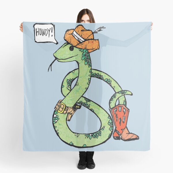 Snake Cowboy Scarf
