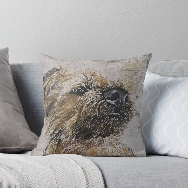 Item preview, Border Terrier portrait designed and sold by LisaMarson.