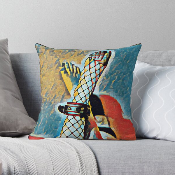 FOOT FETISH Home Throw Pillow