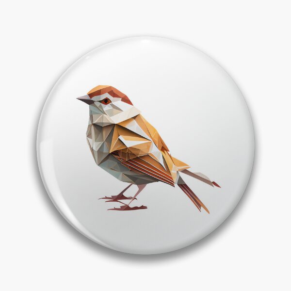 Item preview, Elegant Sparrow Watercolor Illustration designed and sold by AdaRecordShop.