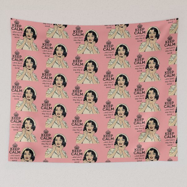 Item preview, Never Say the Q Word - Nurse humor designed and sold by SSustainable.