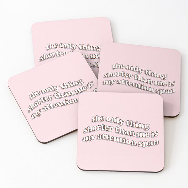 Item preview, the only thing shorter than me is my attention span designed and sold by snazzyseagull.