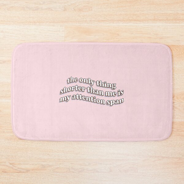 Item preview, the only thing shorter than me is my attention span designed and sold by snazzyseagull.