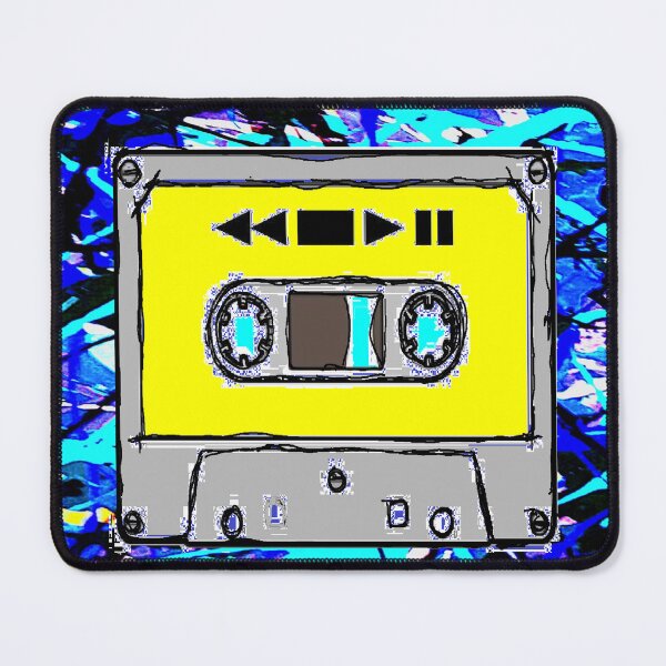 Item preview, cassette tape 2  pop art  designed and sold by LowEndGraphics.
