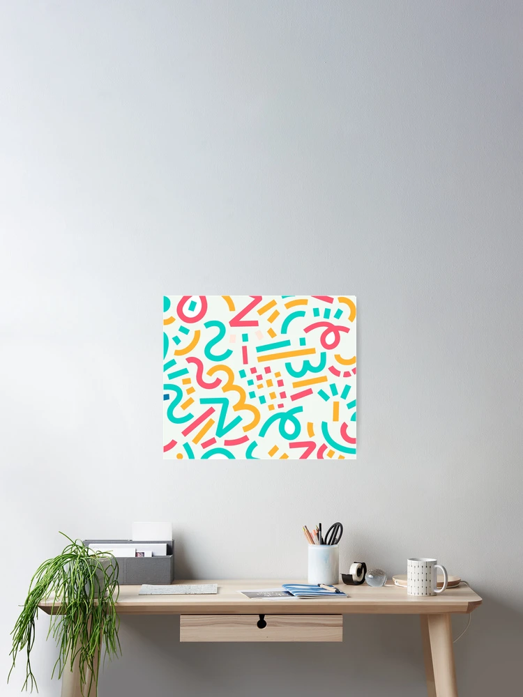 Thumbnail 2 of 3, Poster, Color Combination Pattern designed and sold by Timegraf.