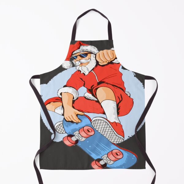 Item preview, santa claus christmas board Skateboard Skater funny art designed and sold by AssamFT.