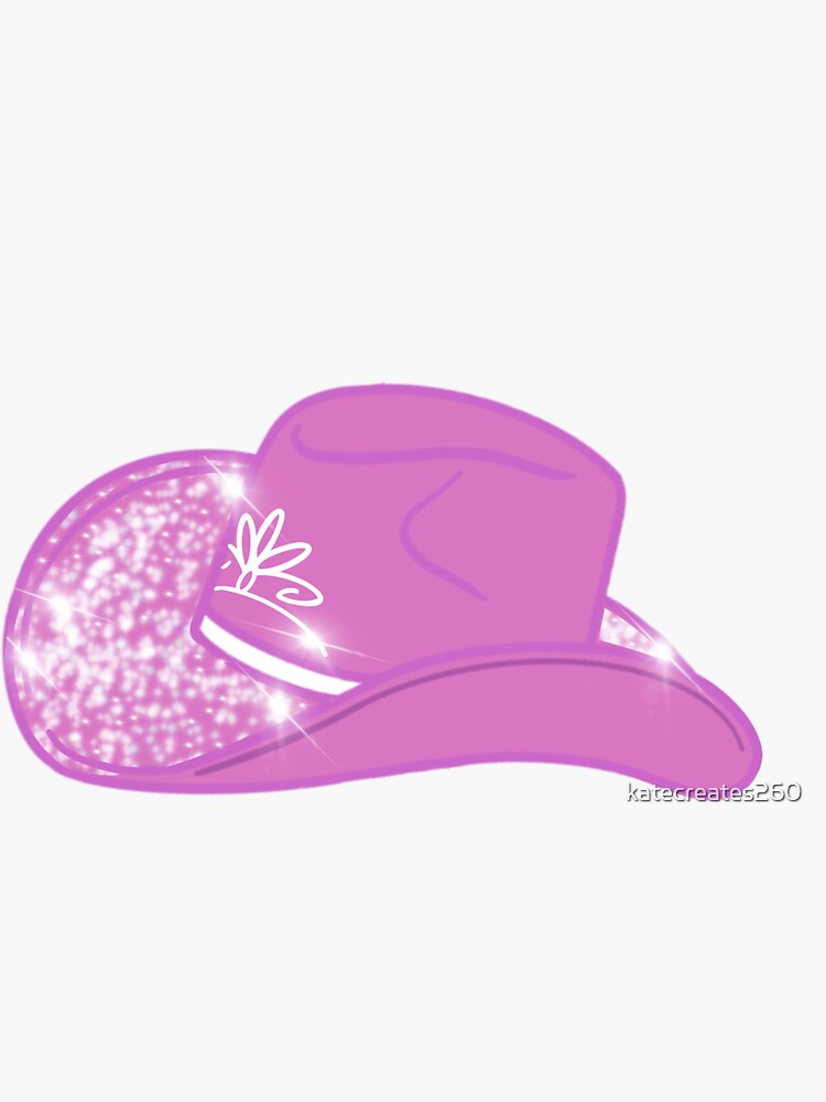 Cowgirl hat Sticker for Sale by katecreates260