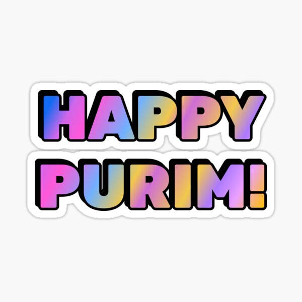 Item preview, HAPPY PURIM Jewish holiday designed and sold by Inspirationmotivation.