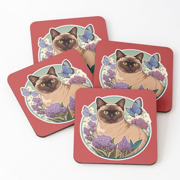 Item preview, Cute Burmese Cat  designed and sold by ZooStateofMind.