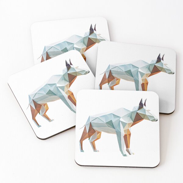 Item preview, Origami Bull Terrier Watercolor Illustration designed and sold by AdaRecordShop.