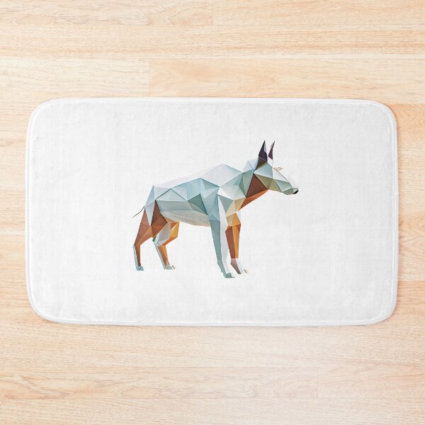 Item preview, Origami Bull Terrier Watercolor Illustration designed and sold by AdaRecordShop.