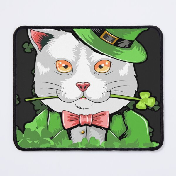 Item preview, St Patrick's Cat day lucky shamrock irish perfect Day in March designed and sold by AssamFT.