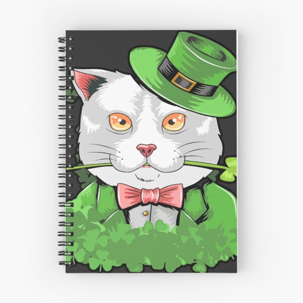 Item preview, St Patrick's Cat day lucky shamrock irish perfect Day in March designed and sold by AssamFT.
