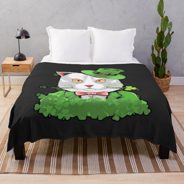 Item preview, St Patrick's Cat day lucky shamrock irish perfect Day in March designed and sold by AssamFT.