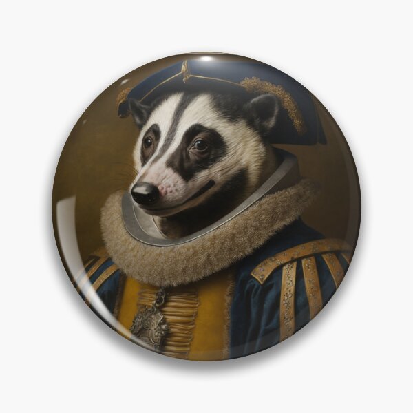 Item preview, Badger Portrait designed and sold by ionasvz.