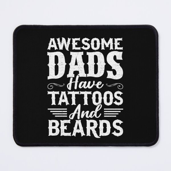 Item preview, Funny Awesome Dads Have Tattoos And Beards Fathers Day designed and sold by Best Designer.