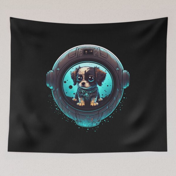 Item preview, Puppy in space designed and sold by SerhiiArt.