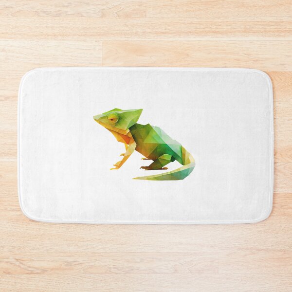 Item preview, Elegant Origami Gekko Watercolor Illustration designed and sold by AdaRecordShop.