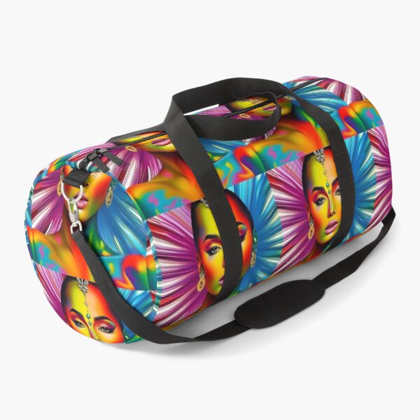 Item preview, Unexpected Beauty: Surreal Woman Portrait with Vibrant Details designed and sold by artmanikin.