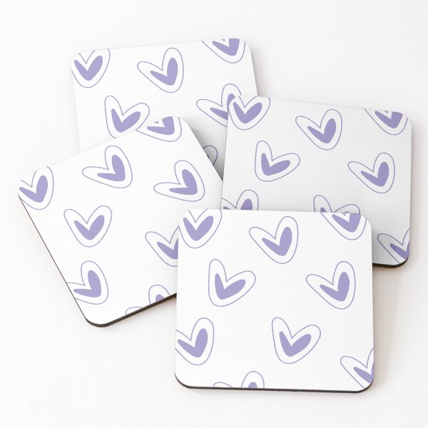 Item preview, Purple hearts designed and sold by Moon-Light-Art.