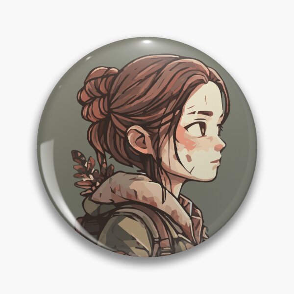 The Last of us Part 1 Ellie Tattoo Enamel Pin Figure Official Naughty Dog  Sony