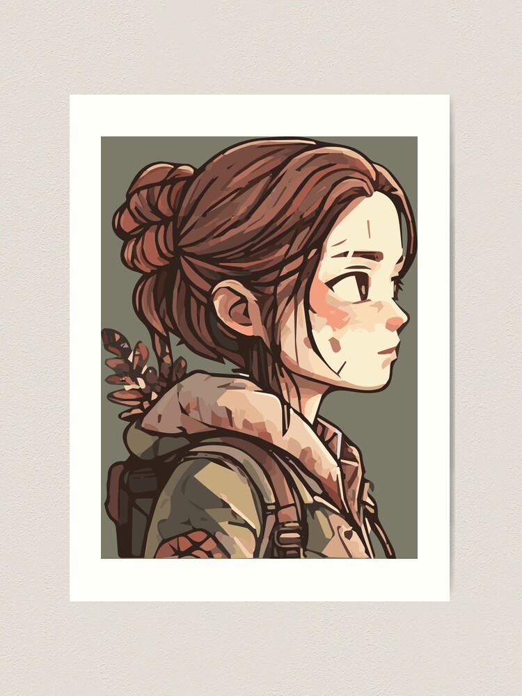 ellie tattoo Canvas Print for Sale by MystiS
