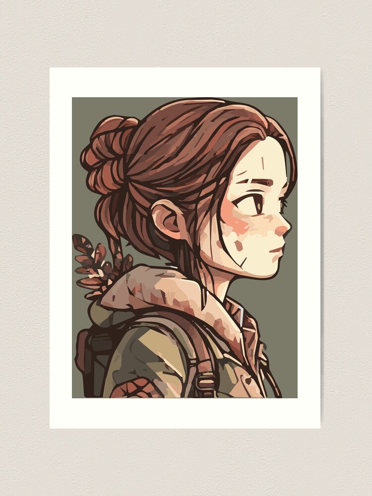 Ellie tattoo Art Print for Sale by MystiS