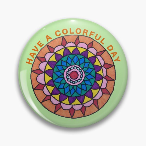 Item preview, Have a Colorful Day designed and sold by Ri-Mandala.