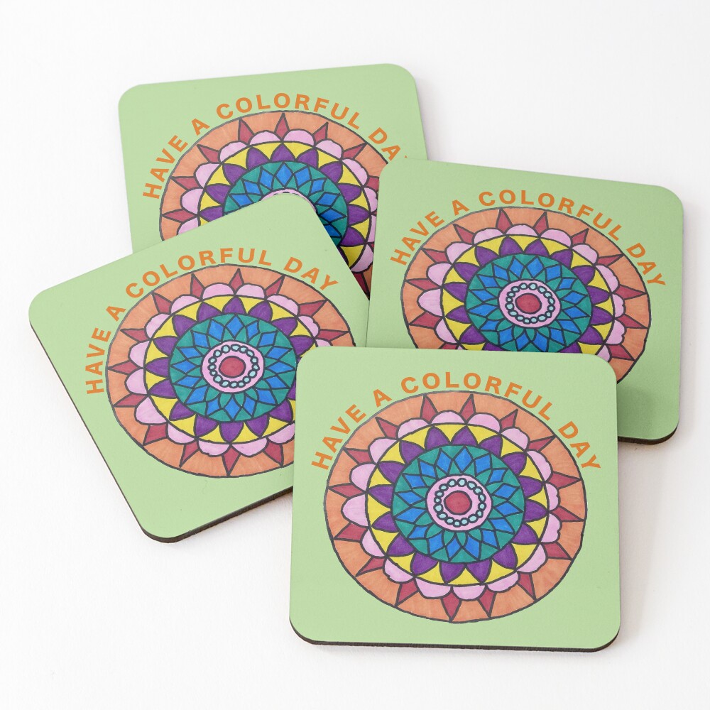 Item preview, Coasters (Set of 4) designed and sold by Ri-Mandala.