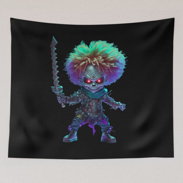 Artikelvorschau, Clown Clowns-Miniatur-Cyberpunk-Clown entworfen und verkauft von letsgetinspired.