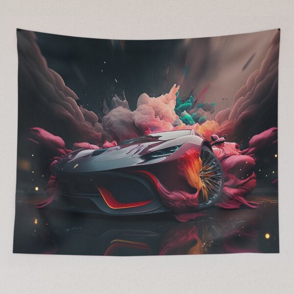 Item preview, Chrome and Chromatics: Supercar Abstract designed and sold by BIBIHOX.