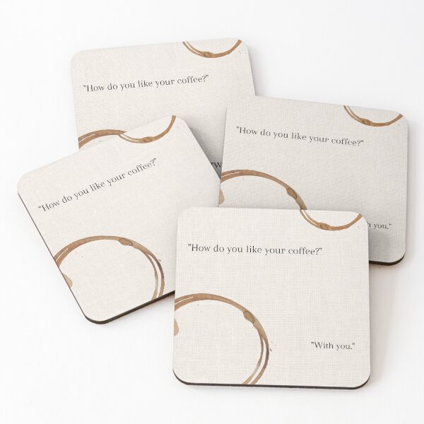 Item preview, "How do you like your coffee?" Print  designed and sold by ThreePalmsDesignCo..