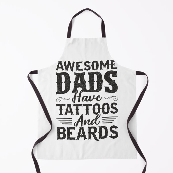 Item preview, Funny Awesome Dads Have Tattoos And Beards Fathers Day designed and sold by Best Designer.