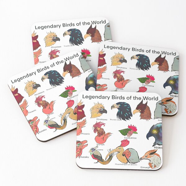 Item preview, Legendary Birds of the world designed and sold by Manalopangaea.